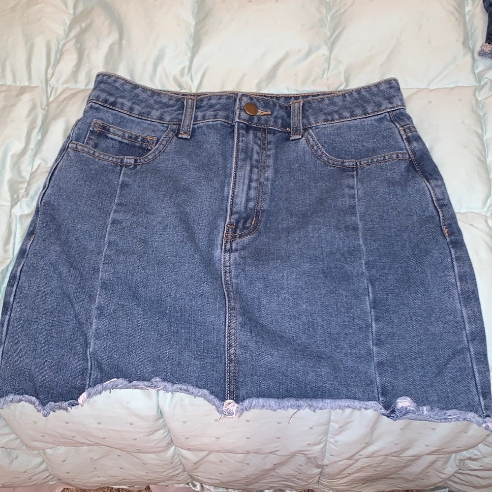 Forever 21 Jean Skirt